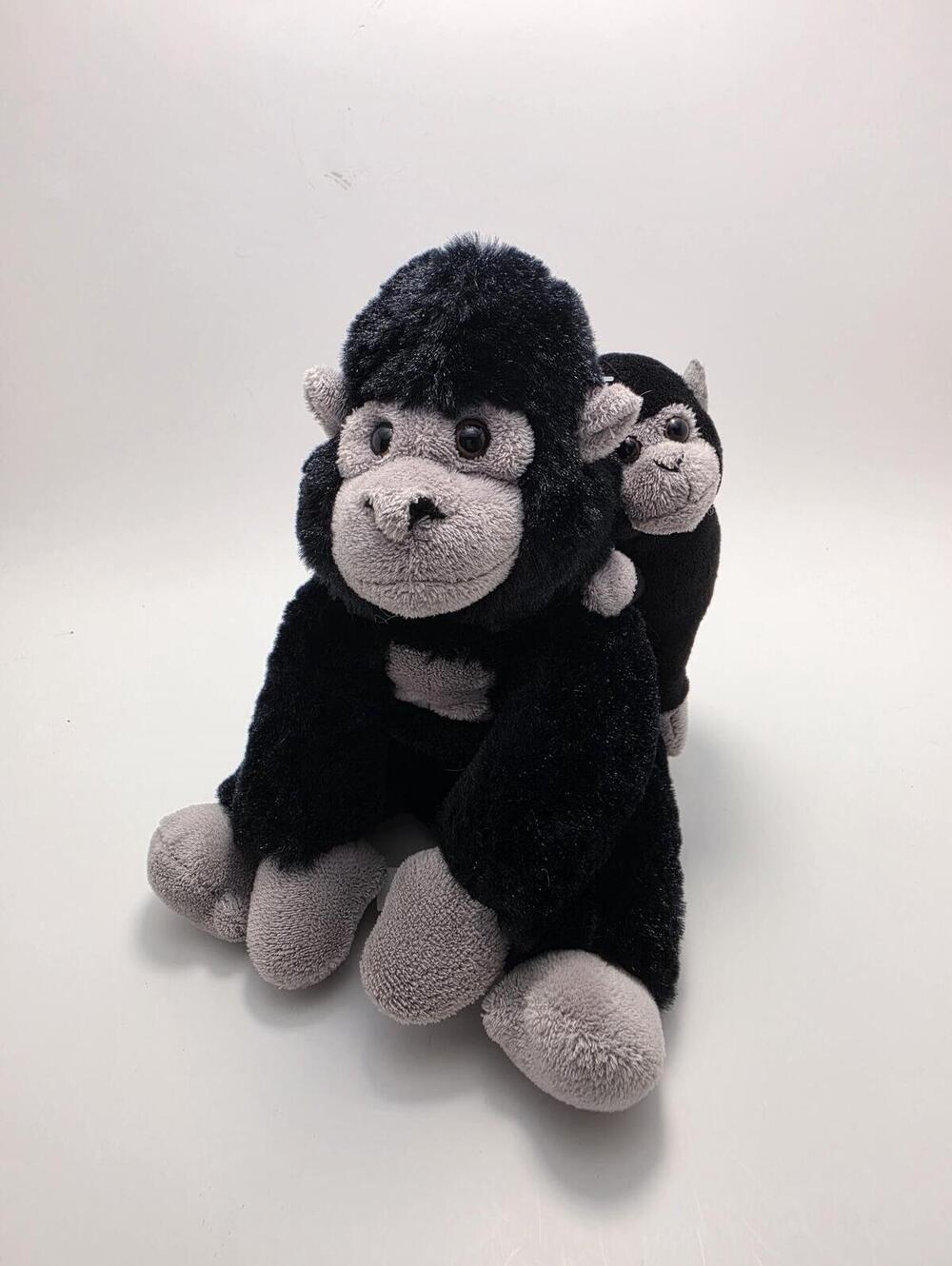 Adventure Planet Gorilla Mama and Baby Soft Stuffed Animal Plush (8 inch)